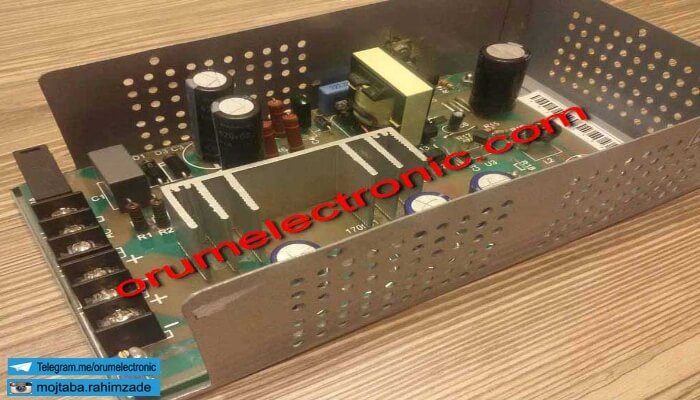 طراحی و ساخت منبع تغذیه سوئیچینگ صنعتی